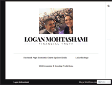 Tablet Screenshot of loganmohtashami.com